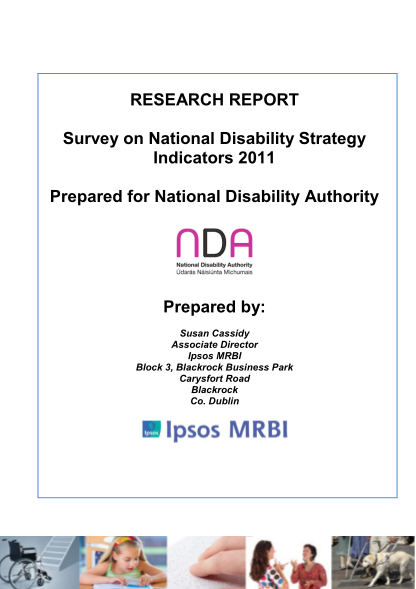 285340401-research-report-survey-on-national-disability-strategy-nda