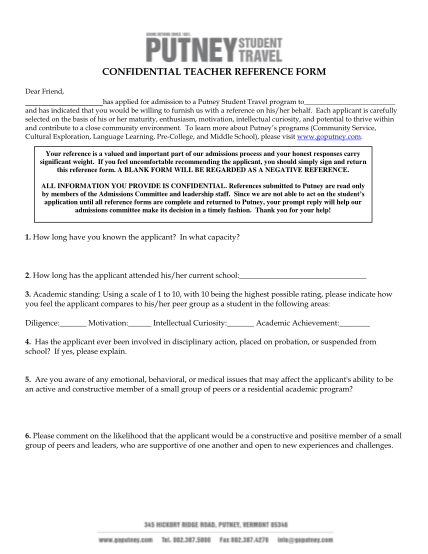 286702616-confidential-teacher-reference-form-putney-student-travel
