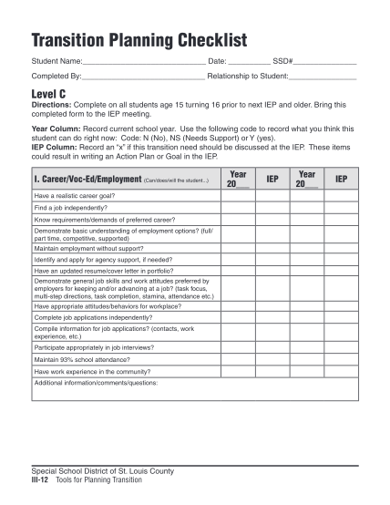 287875133-transition-planning-checklist-ssd-mo-ssdmo
