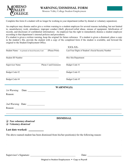 287926060-warningdismissal-form-moreno-valley-college-mvc
