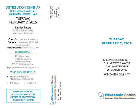 287962789-distribution-seminar-brochure-wisconsin-water-association-wiawwa