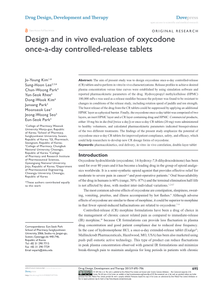 288274810-dddt-77356-design-and-in-vivo-evaluation-of-oxycodone-once-a-day-contro-oxycodone-once-a-day-controlled-release-tablets