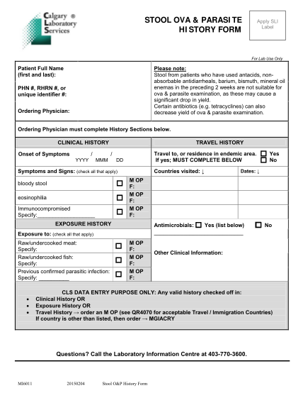 288666899-history-form-label-calgary-laboratory-services