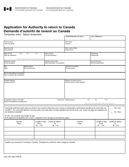 288869110-application-for-authority-to-return-to-canada-demande-d-capic