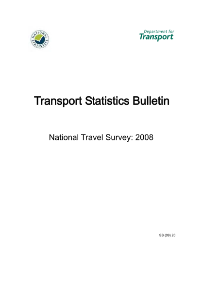 28887342-national-travel-survey-2008-nationalarchivesgovuk-dft-gov