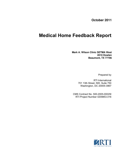 288931253-medical-home-feedback-report-setma