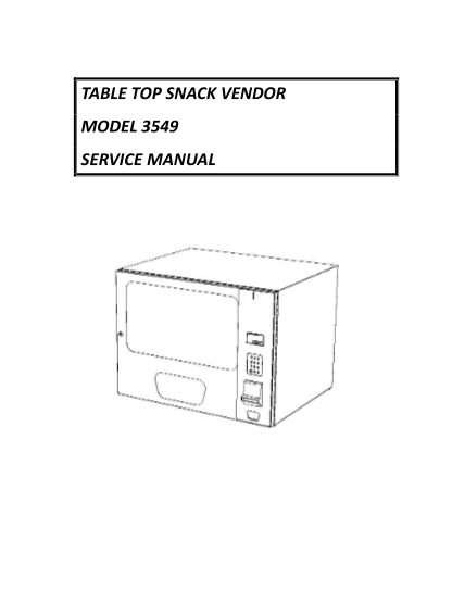 290294012-table-top-snack-vendor-model-3549-service-manual-sams-club