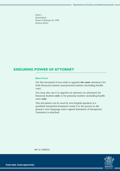 29036390-fillable-enduring-power-of-attorney-short-form-justice-qld-gov
