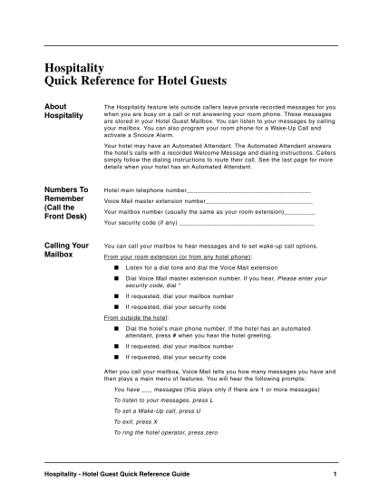 290729552-hospitality-quick-reference-for-hotel-guests-nec-aspire