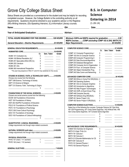 291355527-grove-city-college-status-sheet-bs-in-computer-science