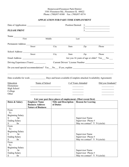 291379913-application-for-part-time-employment-please-print