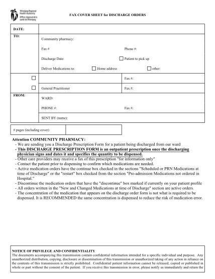 291380212-fax-cover-sheet-for-discharge-orders-community-pharmacy