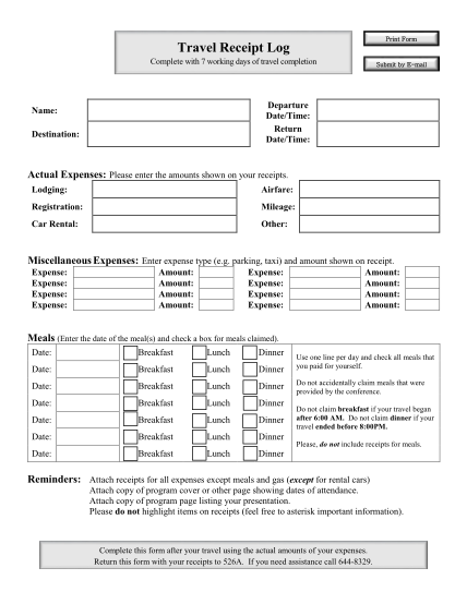 291551254-print-form-travel-receipt-log-florida-state-university