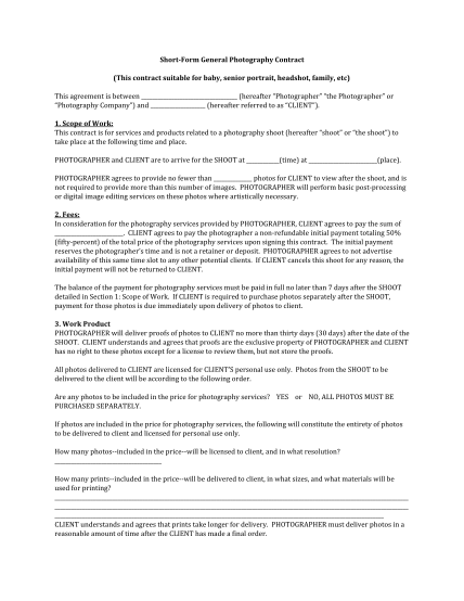 291675176-short-form-general-photography-contract