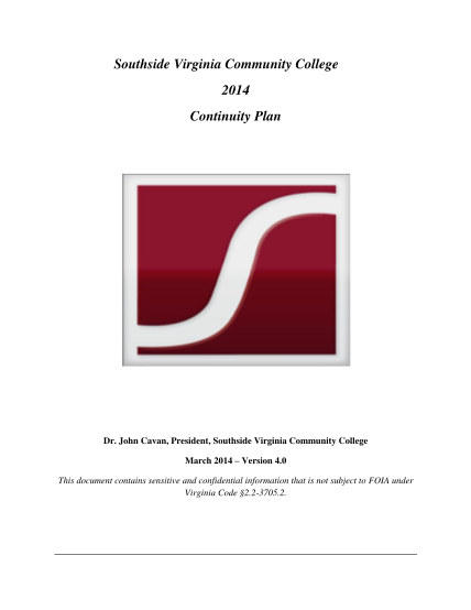 291744987-southside-virginia-community-college-2014-continuity-plan-southside