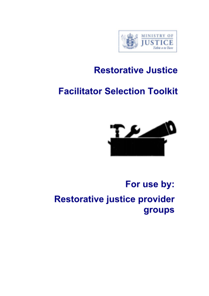 29183334-facilitator-selection-toolkit-april-2008pdf-ministry-of-justice-justice-govt