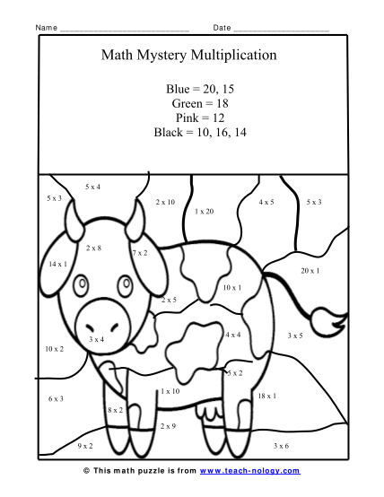 292091821-cute-baby-calf-multiplication-puzzle-math-coloring-puzzle