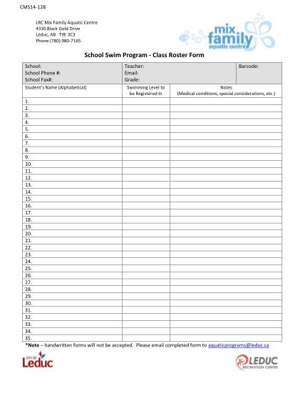 292493812-school-swim-program-class-roster-form