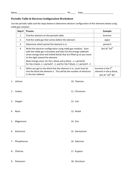 292630307-periodic-table-and-electron-configuration-worksheet