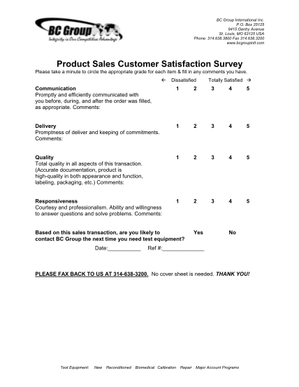 293513022-product-sales-customer-satisfaction-survey