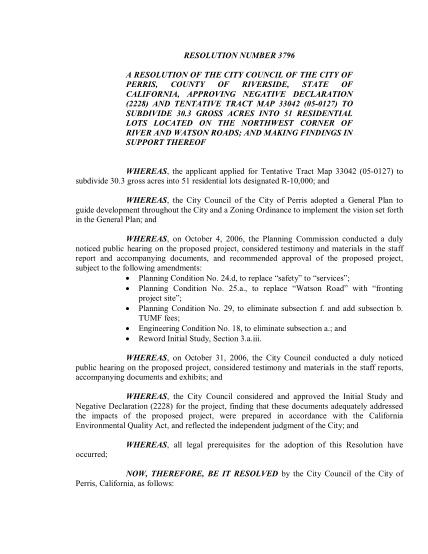 29464676-resolutionnumber3796-aresolutionofthecitycouncilofthecityof-perris-county-of-riverside-state-of-california-approving-negative-declaration-2228-and-tentative-tract-map-33042-050127-to-subdivide-30-cityofperris