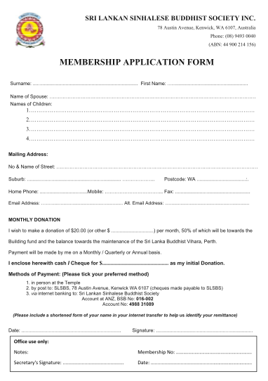 295091600-membership-application-form-perth-sri-lanka-srilankanvihara-org