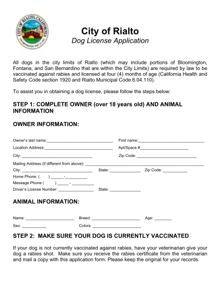 29512914-fillable-city-of-rialto-dog-license-form