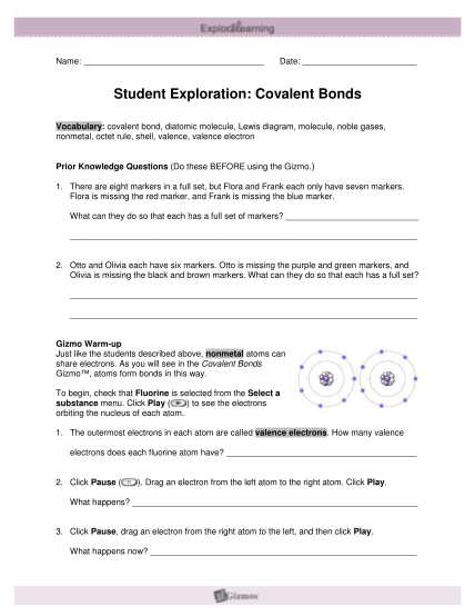 295336130-student-exploration-covalent-bonds-answer-key