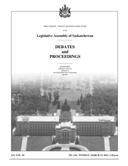 295604421-debates-and-proceedings-legislative-assembly-of-saskatchewan