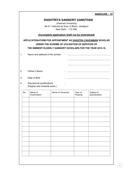 295833642-application-form-for-appointment-as-shastra-chudamani-scholar