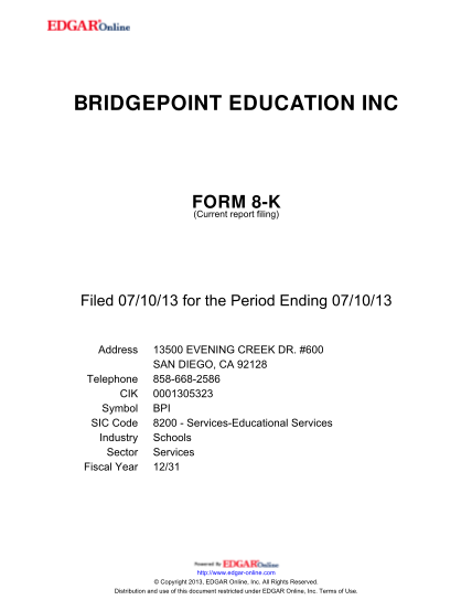 296101049-bridgepoint-education-inc-form-8-k-current-report-filing-filed-071013-for-the-period-ending-071013