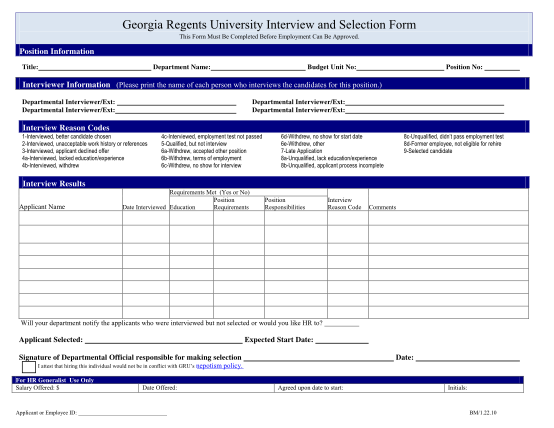 296289884-georgia-regents-university-interview-and-selection-form