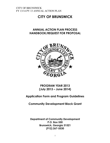 29717302-request-for-proposal-city-of-brunswick-volunteer-applications-brunswickga