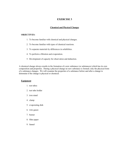 297340554-exercise-3-chemical-and-physical-changes-objectives-1-bnaddy-columbiastate