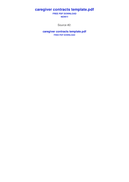 297529842-caregiver-contracts-template-bing-pdfdirffcom