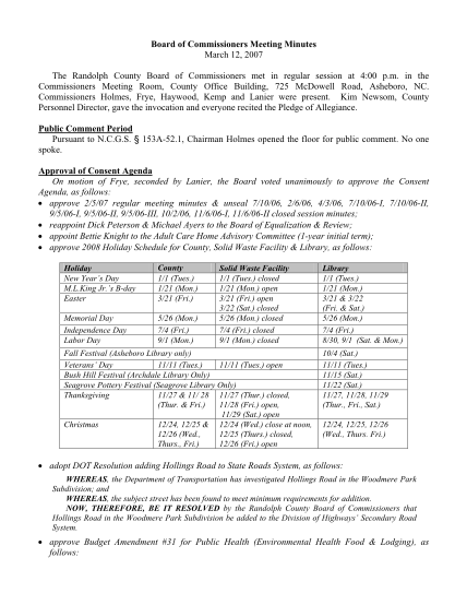 298112588-board-of-commissioners-meeting-minutes-board-of-commissioners-meeting-minutes-co-randolph-nc