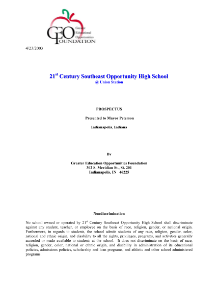 29865436-21c-southeast-opportunity-high-school-prospectus-for-websi-indy