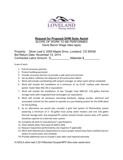298979258-request-for-proposal-dhw-solar-assist-scope-of-work-to-be-lovelandhousing