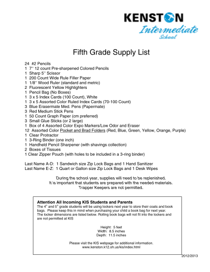 299208166-kenston-school-supply-list