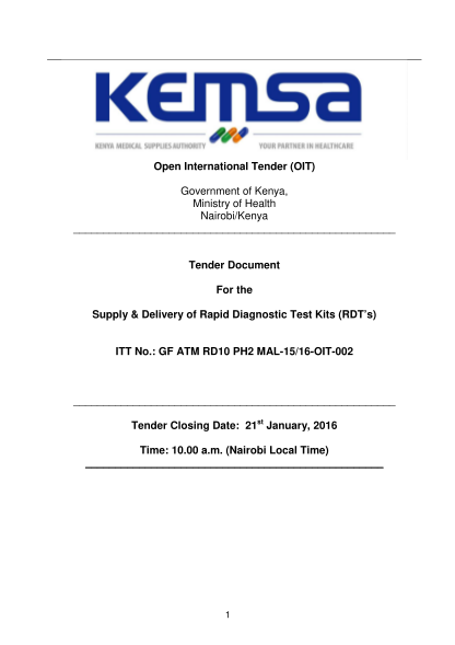 299520277-open-international-tender-oit-tender-document