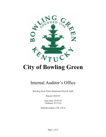 29959029-bgpd-payroll-audit-city-of-bowling-green-ky-bgky