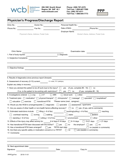 299922178-physicians-progressdischarge-report-saskatchewan-wcb
