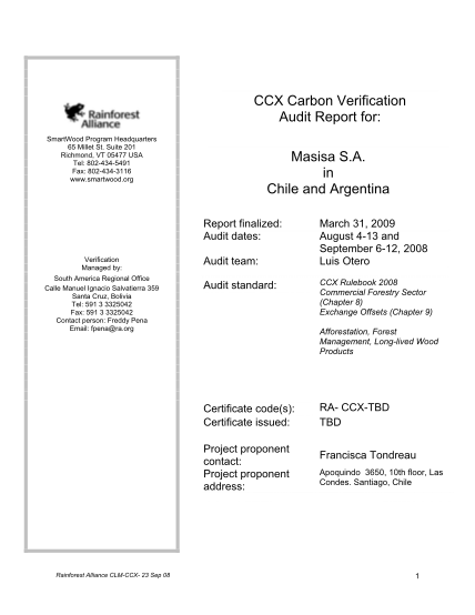 300155424-ccx-carbon-verification-report-template-rainforest-alliance