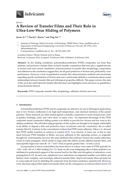 300181584-a-review-of-transfer-films-and-their-role-in-ultra-low-wear-sliding-of-polymers-in-dry-sliding-conditions-polytetrafluoroethylene-ptfe-composites-can-form-thin-uniform-and-protective-transfer-films-on-hard-metallic-counterfaces-that-m