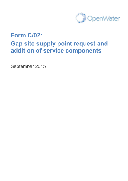 300337875-form-c02-gap-site-supply-point-request-and-addition-of-open-water-org