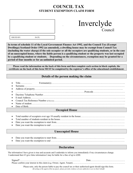300922824-student-exemption-claim-form-inverclyde-gov