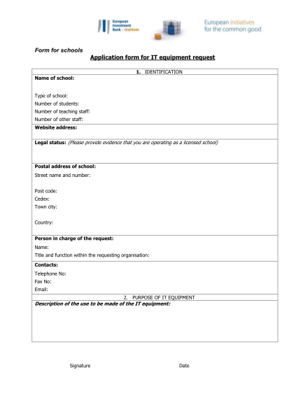301530219-form-for-schools-application-form-for-it-equipment-request-institute-eib