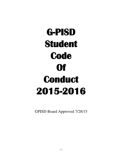 301635114-g-pisd-student-code-of-conduct-2015-2016