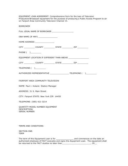 30213656-equipment-loan-agreement-comprehensive-form-for-the-loan-village-fairport-ny