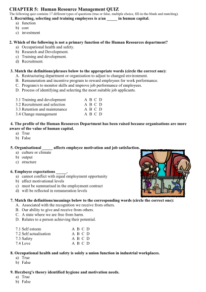 302232550-chapter-5-human-resource-management-quiz